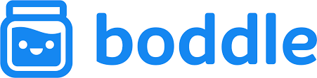 blue boddle with jar and smiley face