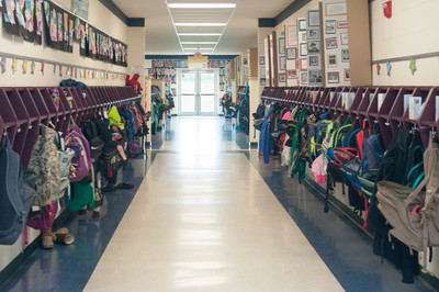 Fourth and Fifth Grade Hallway