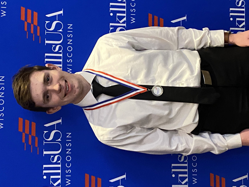 Kaden - 2nd Place in Tech Drafting