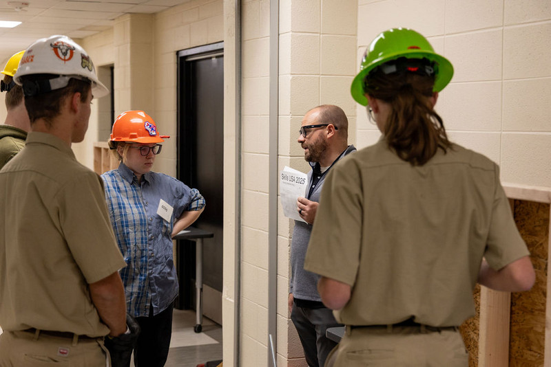 Mr Hansen leads Electrical Construction Wiring contest