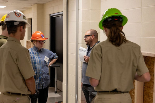 Mr Hansen leads Electrical Construction Wiring contest