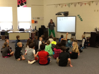 The music department at SES has a full time teacher and a part-time teacher.