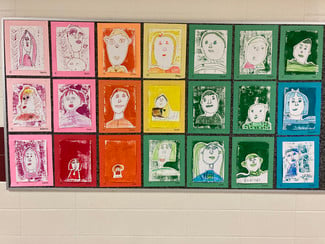 School Happenings Art Work