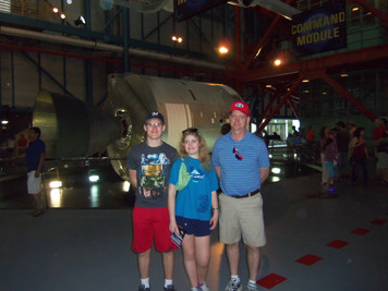 My Family at Kennedy Space Center, FL